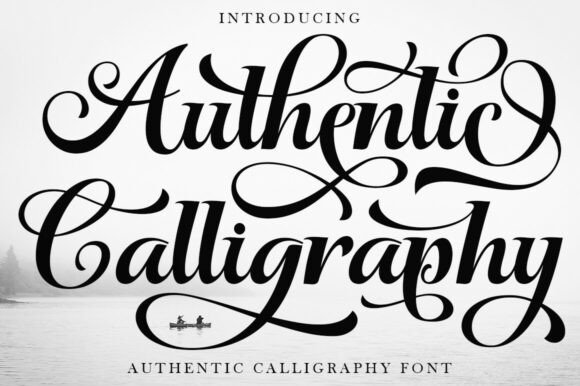 A Calm Review of the Authentic Calligraphy Typeface for Editorial Design