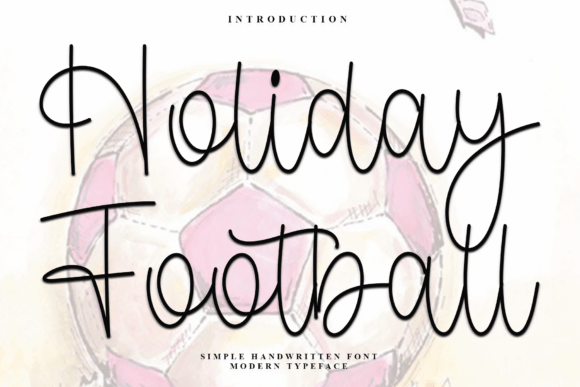 A Calm Review of the Holiday Football Typeface for Editorial Design