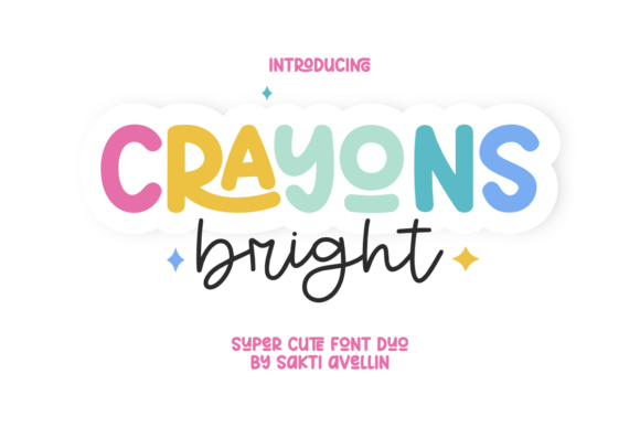 Boost Your Digital Visibility with the Crayons Bright Typeface
