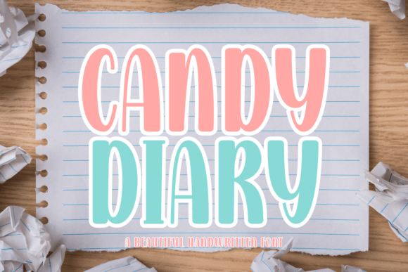 Candy Diary: The Friendly Script Font for Your Growing Brand