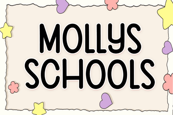 Choosing Mollys Schools: A Handwritten Font for Polished Digital Design