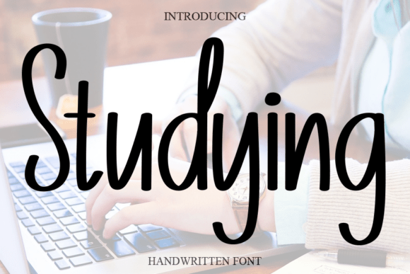 Choosing Studying: A Handwritten Font for Editorial Warmth