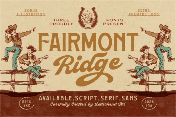 Craft Campaigns with Character Using Fairmont Ridge Font