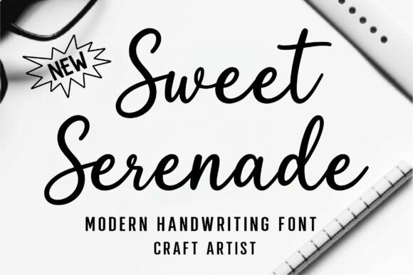 Craft with Grace: The Sweet Serenade Font for Makers
