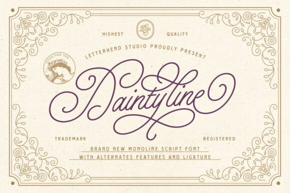 Daintyline: A Web Designer's Review of an Ethereal Script Font