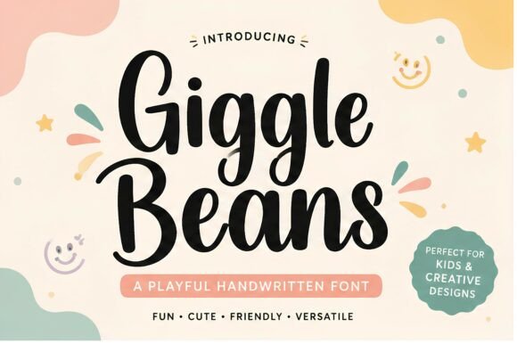 Giggle Beans Typeface: Adding Playful Personality to Web Layouts