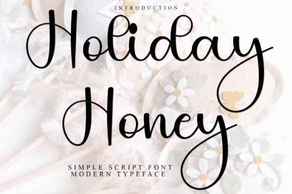 Holiday Honey: A Festive Font for Crafters and Creators