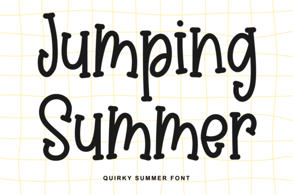 Jumping Summer: A Playful Font for Memorable Branding