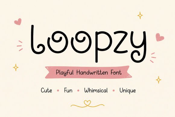 Loopzy: The Playful Font That Captures Campaigns