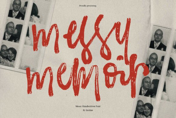 Messy Memoir: A Font That Feels Like a Found Letter