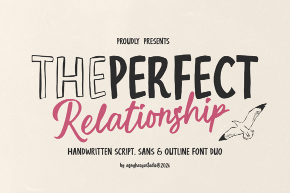 Perfect Relationship: A Warm Handwritten Font for Modern Campaigns
