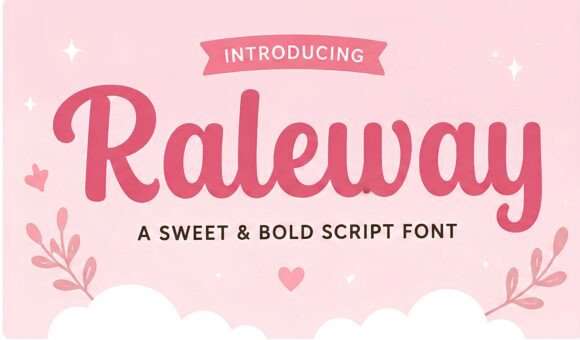 Raleway: Why This Script Font Became My Hero Section Secret Weapon