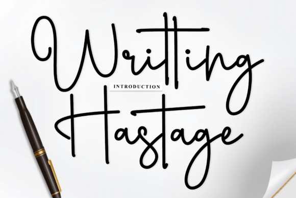 Using the Writting Hastage Font for Timeless Brand Character