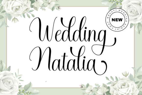 Wedding Natalia: An Editorial Designer's Review of a Graceful Script Font