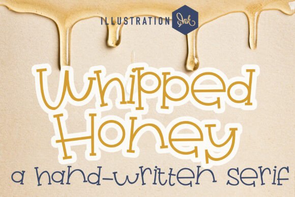 Whipped Honey Family: A Clean Handwritten Font for Editorial Calm