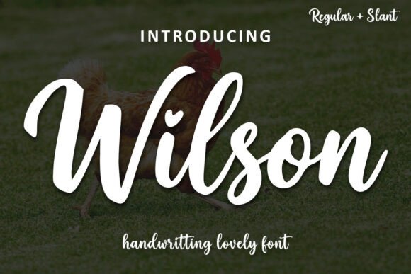 Wilson: The Handwritten Font Your Projects Have Been Craving