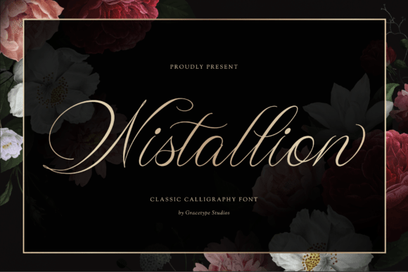 Wistallion: A Premium Cursive Font for Digital Design
